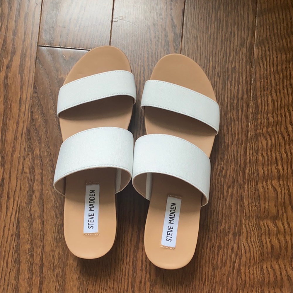 Steve Madden Platform Slides